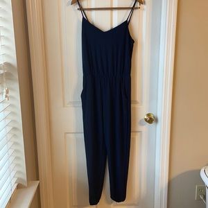 Navy blue jumpsuit